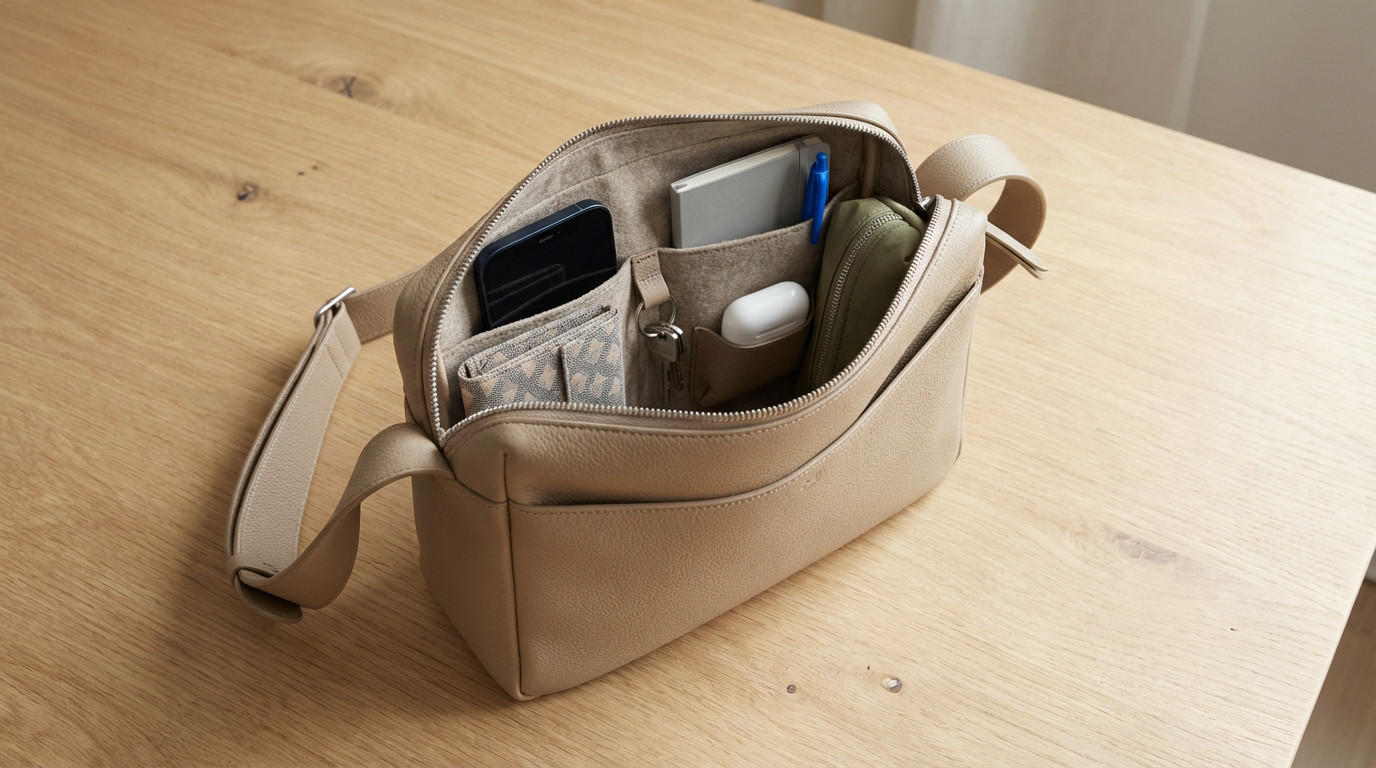 Organiser sac bandoulière | Top 10 astuces pro 2025