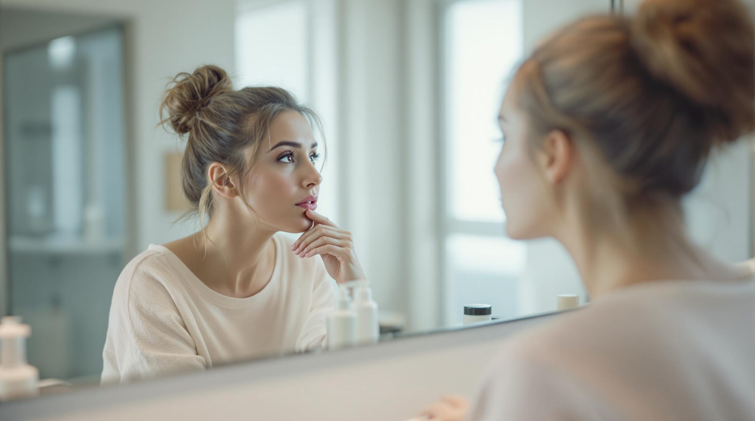 Double menton : causes hormonales et solutions