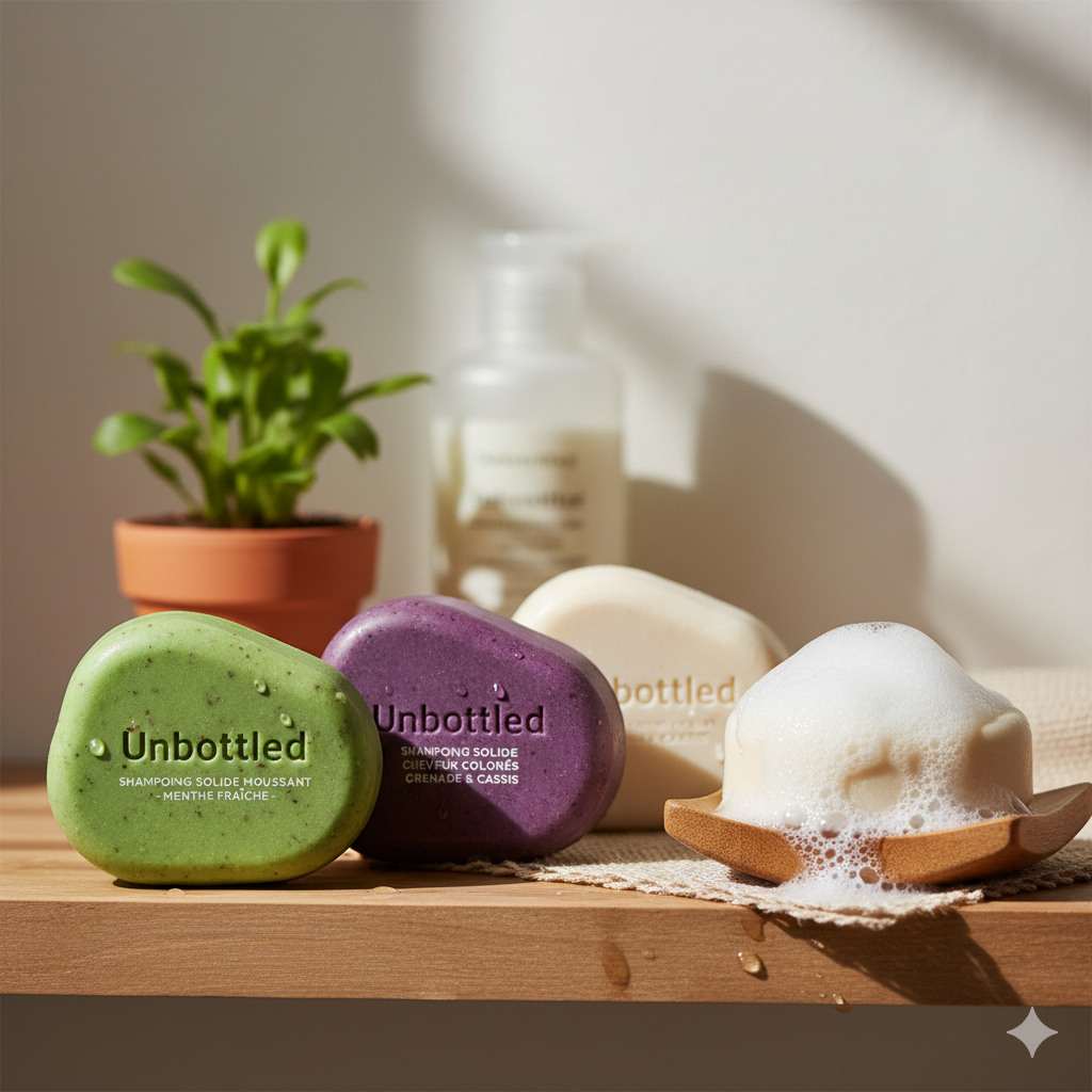 Shampoing Solide : La révolution pour vos cheveux et la planète avec Unbottled